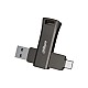 DAHUA USB-P629-32-128GB  METAL PEN DRIVE (OTG & TYPE C)