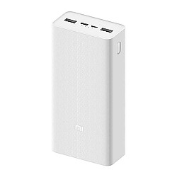 Mi 30000mAh V3 USB-C 18W Power Bank (White)