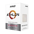 AMD Athlon 3000G 2 Core 4 Thread AM4 Processor with Radeon Vega 3 Graphics