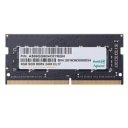 APACER Notebook 8GB DDR4 2400MHz  Laptop RAM 