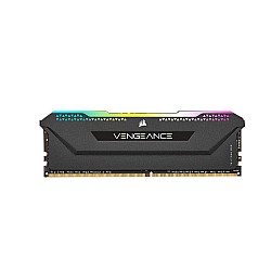 CORSAIR VENGEANCE RGB PRO SL 8GB DDR4 DRAM 3200MHz C16 RAM KIT (BLACK)