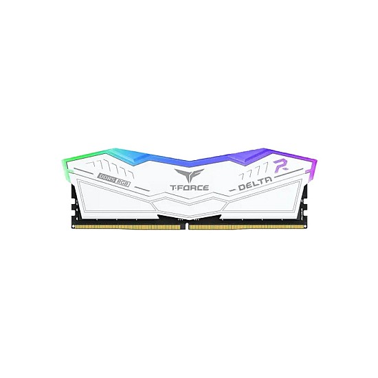 TEAMGROUP T-FORCE DELTA RGB DDR5 16GB  8000MHZ WHITE DESKTOP RAM