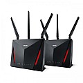 ASUS RT-AC86U AiMesh AC2900 3 Antenna 2.4 Ghz And 5 Ghz up to 2900 Mbps WiFi Dual-band Gigabit Wireless Router (2 pack)
