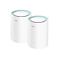 CUDY M1300 AC1200 WHOLE HOME MESH WIFI GIGABIT ROUTER (2 PACK)