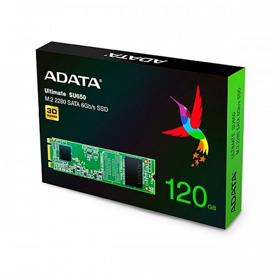 ADATA SU650 120GB M.2 SATA 3D NAND SSD