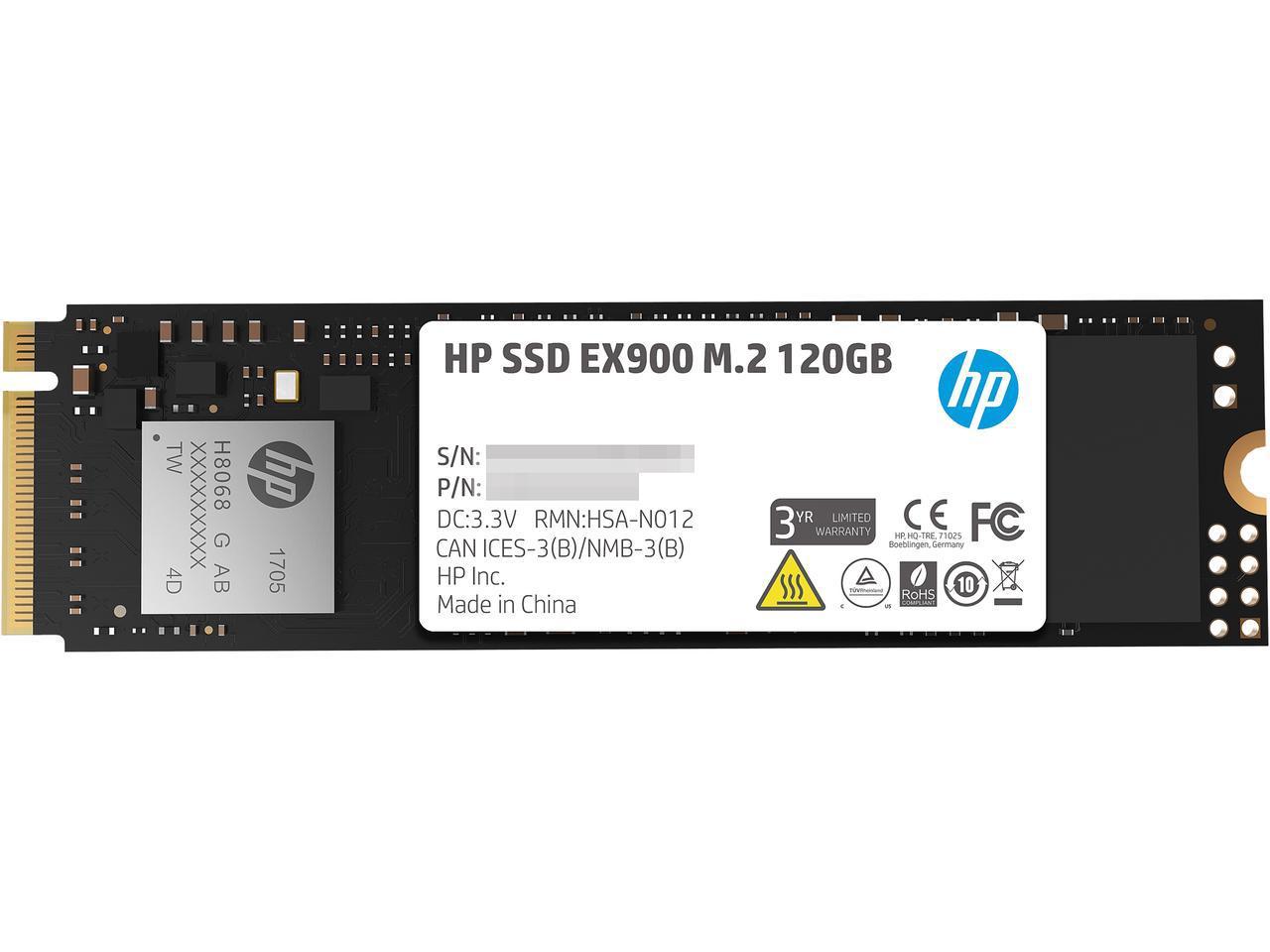 Hp Ssd Ex900 M 2 120gb Pcie Nvme Price In Bangladesh