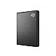 Seagate One Touch 2TB USB C External SSD Black