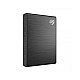 Seagate One Touch 1TB USB C External SSD Black