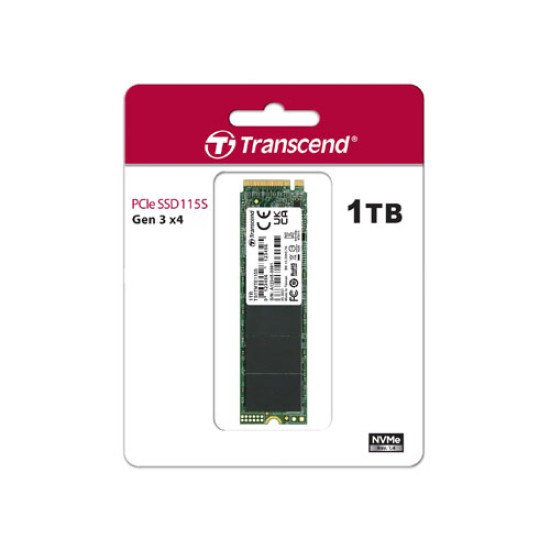 TRANSCEND 1TB 115S NVME M.2 2280 PCIE GEN3X4 INTERNAL SSD