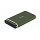 TRANSCEND ESD380C 2TB USB 3.2 GEN 2X2 PORTABLE SSD (MILITARY GREEN)
