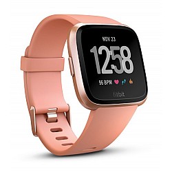 Fitbit versa Fitness Watch (peach/rose-g-alum)