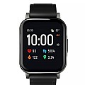 Haylou LS02 Touch Screen Square Shape Smart Watch (Black)