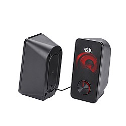 Redragon Gs500 Stentor Pc Gaming Speaker with Red Backlight
