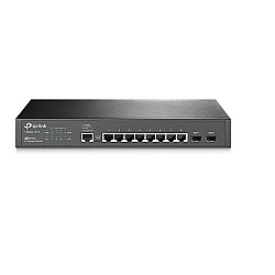 Tp-Link T2500G-10TS JetStream 8-Port Gigabit L2 Managed Switch with 2 SFP Slots