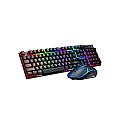 THUNDER WOLF TF200 WIRED USB GAMING KEYBOARD MOUSE COMBO