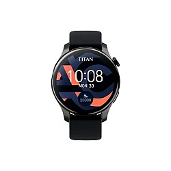  TITAN TALK AMOLED Calling Bluetooth Smart Watch (Black)