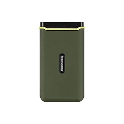 Transcend ESD380C 500GB USB 3.2 Gen 2 Type-C Portable SSD (Military Green)
