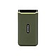 Transcend ESD380C 500GB USB 3.2 Gen 2 Type-C Portable SSD (Military Green)