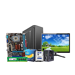 INTEL CORE I3 2120 2ND GEN ESONIC G41 MOTHERBOARD 4GB RAM 500GB HDD CORPORATE PC WITH 18.5 INCH MONITOR