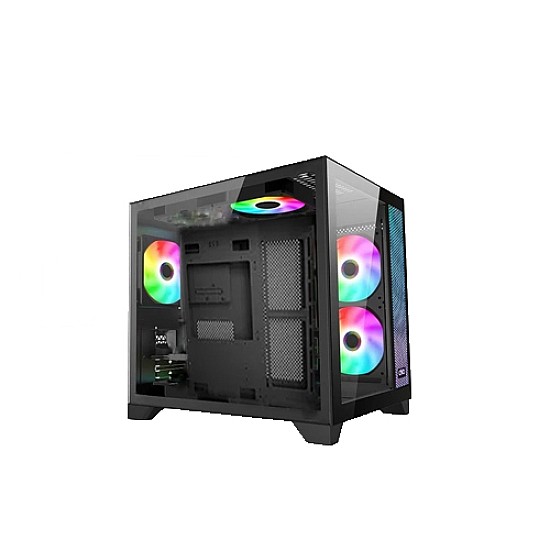OVO K-18 MID-TOWER GAMING CASE (black)