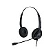Inbertec UB200DU Duo Wired USB Noise Cancelling Headphone