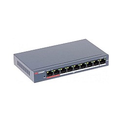 Hikvision DS-3E0109P-E/M(B) 8 Port Unmanaged PoE Switch