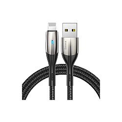 Baseus USB Male to Lightning Male, 1 Meter, Black Charging & Data Cable CALSP-G01
