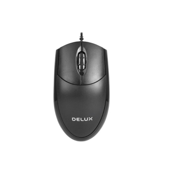 Delux M333BU USB Wired Optical Mouse