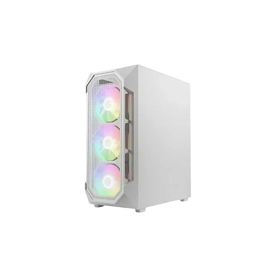 Gamdias AURA GC1 ELITE RGB Mid-tower ATX Gaming Case (White)