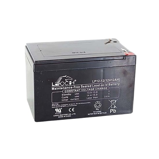 Leoch LP12-12 (12V 12Ah) Sealed Lead Acid UPS Battery