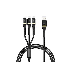 WIWU ED-104 3A LIGHTNING TYPE-C MICRO CABLE