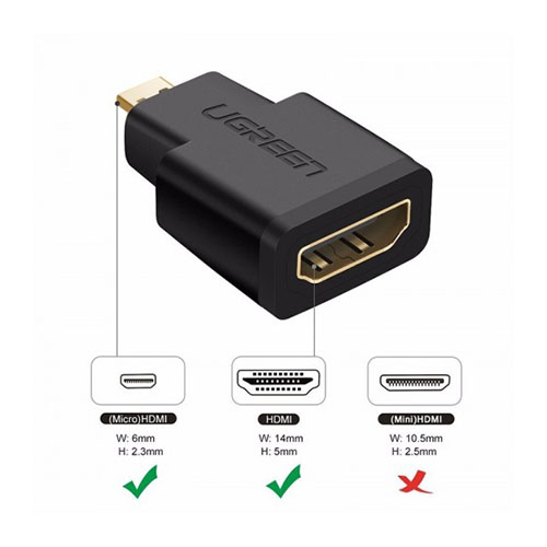 Ugreen Micro HDMI to HDMI Converter Price in Bangladesh