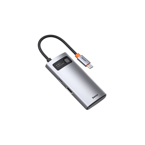 BASEUS CAHUB-CY0G METAL GLEAM SERIES 4-IN-1 MULTIFUNCTIONAL TYPE-C HUB ...
