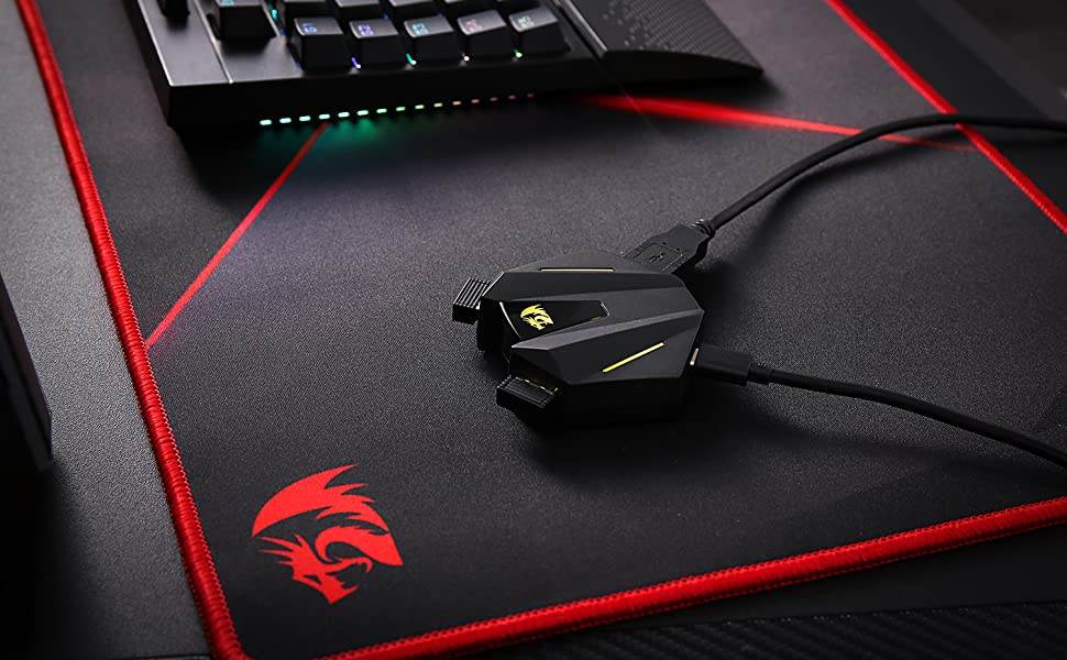 Redragon GA250 Vulcan Keyboard and Mouse Adapter in Bangladesh 2021