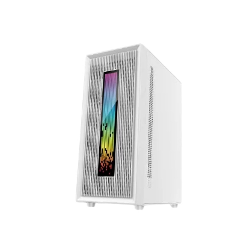 APTECH 305-A01 ARGB GAMING CASE (WHITE)