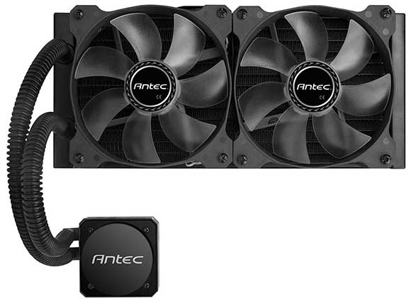 Antec H1200 Pro Blue LED 240mm All in One Liquid CPU Cooler