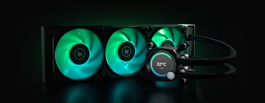 EK-Nucleus AIO CR360 Vision D-RGB CPU Cooler