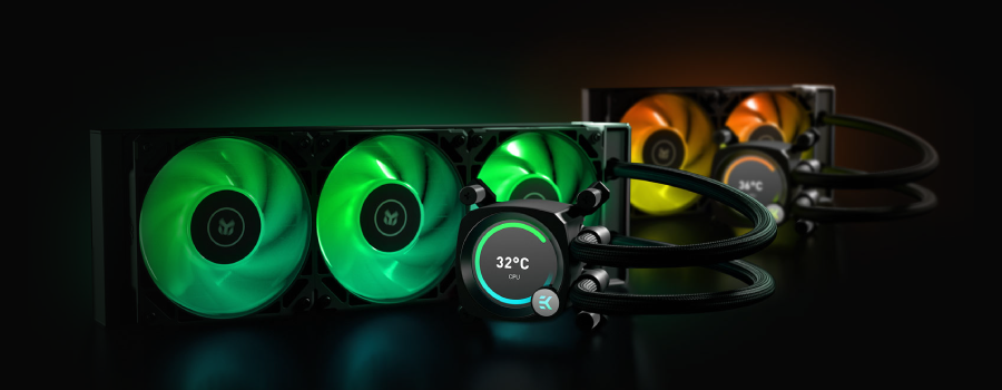 EK-Nucleus AIO CR360 Vision D-RGB CPU Cooler in bd