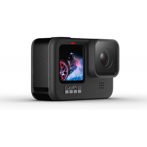  GoPro Hero 9 20MP 5K Ultra HD Touch Screen Waterproof Action Camera (Black)