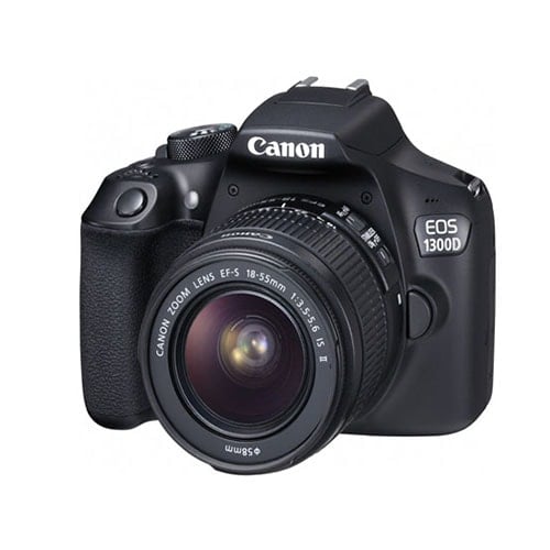 Lot Appareil Photo Canon EOS 1300D + Objectifs 18-55mm & 50mm + Trépied + Sac - Occasion