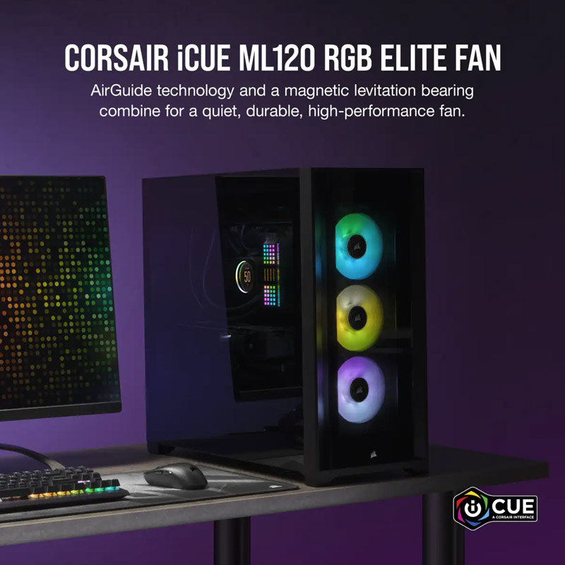 Buy Corsair iCUE ML120 RGB Case Fan Price in BD-Techland BD