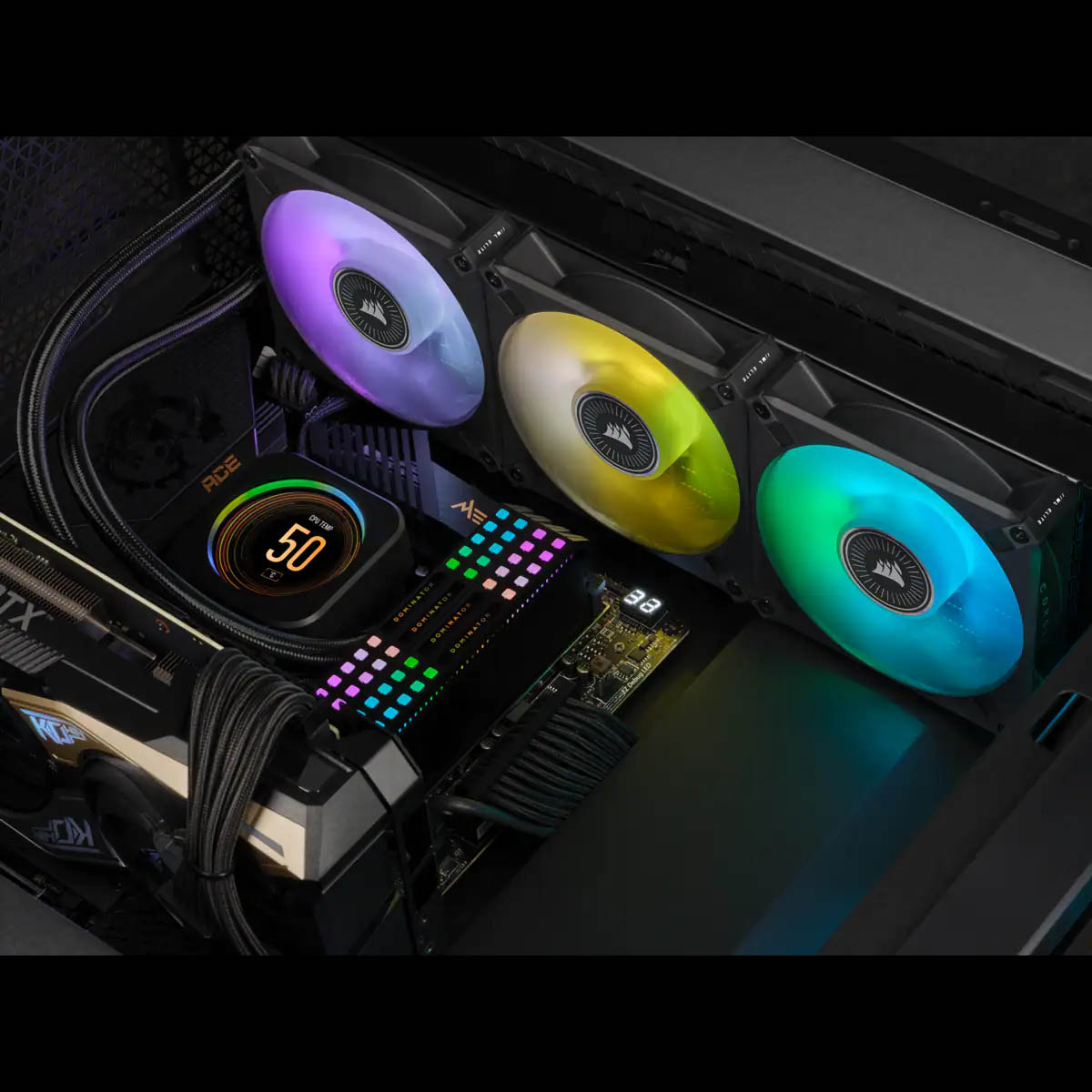 Buy Corsair ICUE ML120 RGB Elite Triple Fan Kit in Bangladesh 2023-Techland  BD