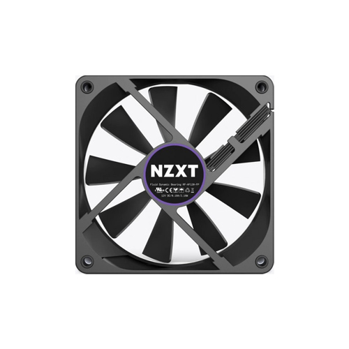 NZXT F120 120mm RGB PWM Fan (Black) RF-R12SF-B1 B&H Photo Video