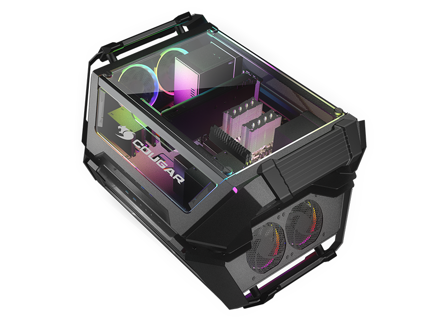 COUGAR Gemini X Secondary high-end component support Gaming Case