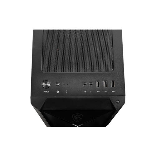 Best MSI MAG 100R MID TOWER GAMING COMPUTER CASE Price in