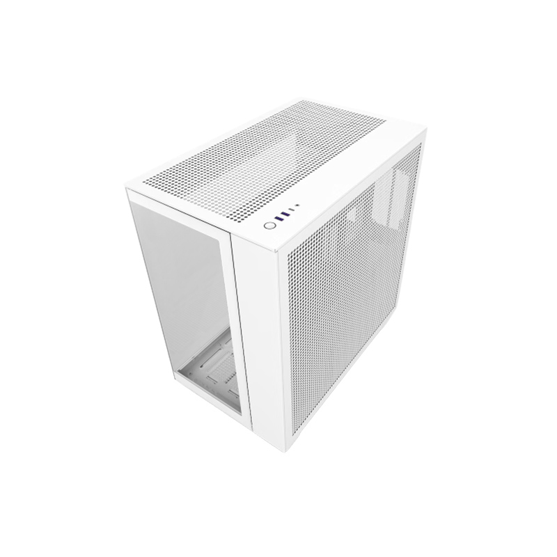 NZXT H9 Flow Mid-Tower Case (White) CM-H91FW-01 B&H Photo Video