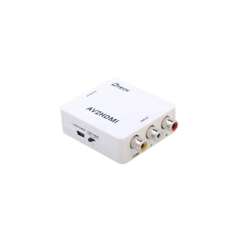 DTECH DT6518 AV TO HDMI CONVERTER PRICE IN BD TECHLAND BD