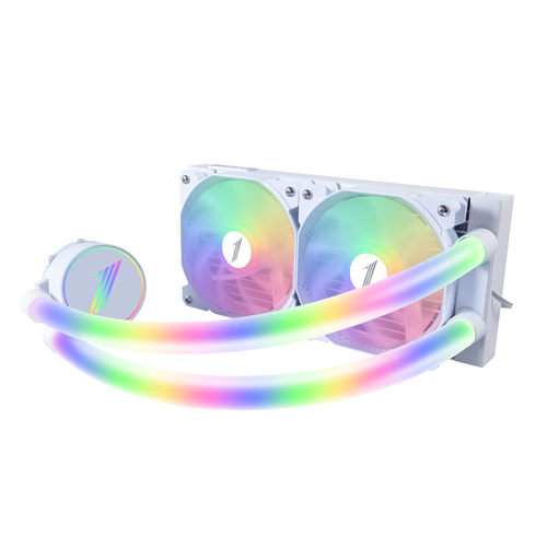 1STPLAYER MT240 MOTHRA ARGB LIQUID COOLER (WHITE)