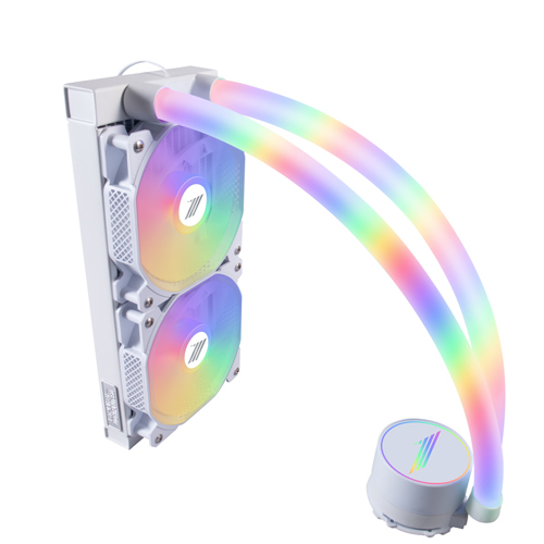 1STPLAYER MT240 MOTHRA ARGB LIQUID COOLER (WHITE)