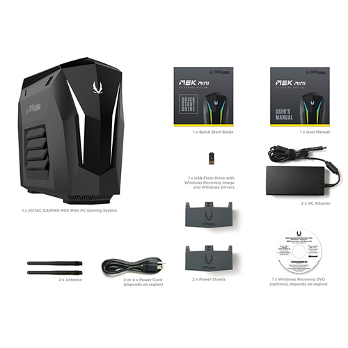 ZOTAC MEK MINI Intel Core i5 GeForce RTX 2060 SUPER Gaming Desktop Computer